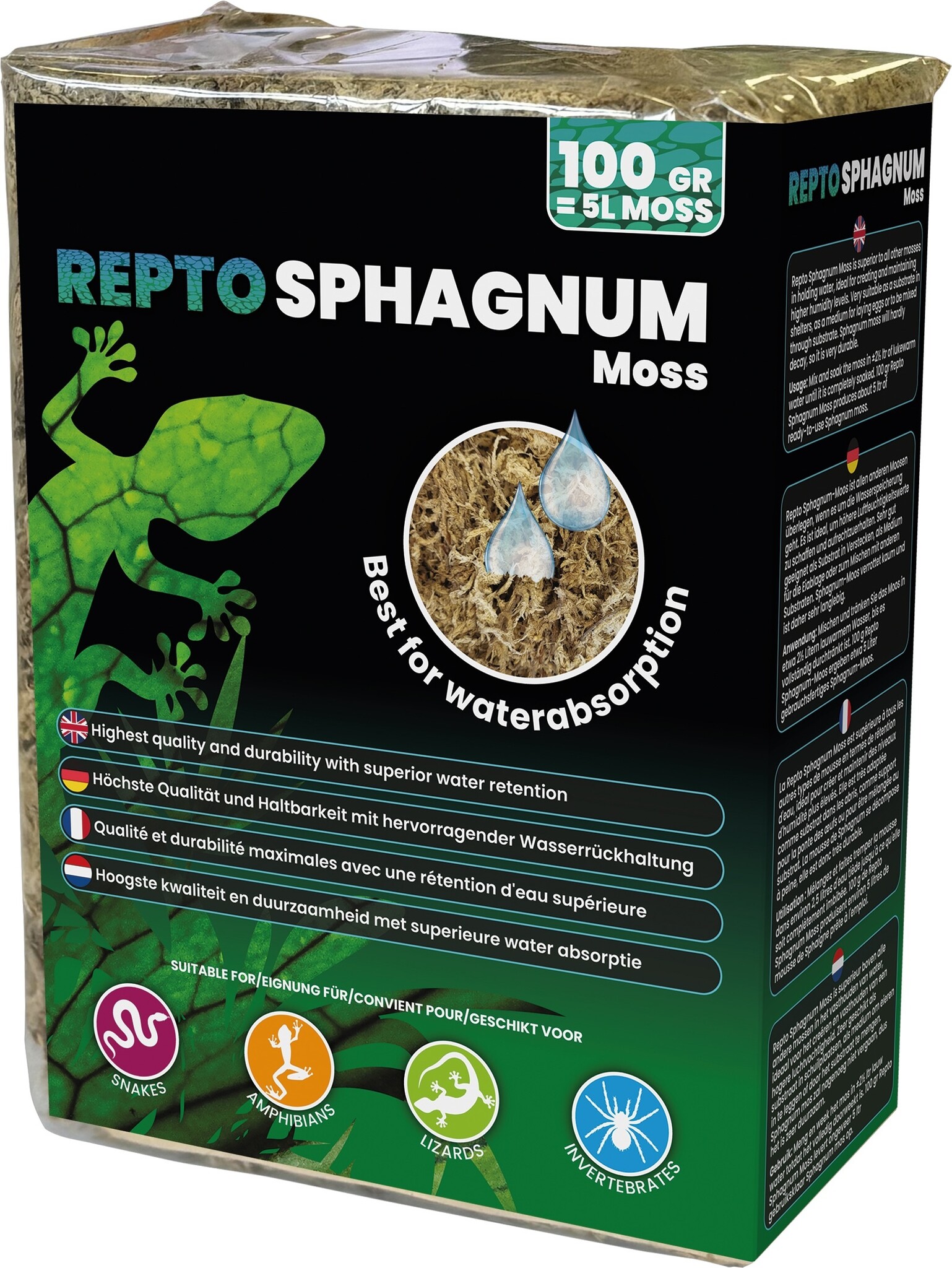 Repto Sphagnum Terrarium Mos 100g