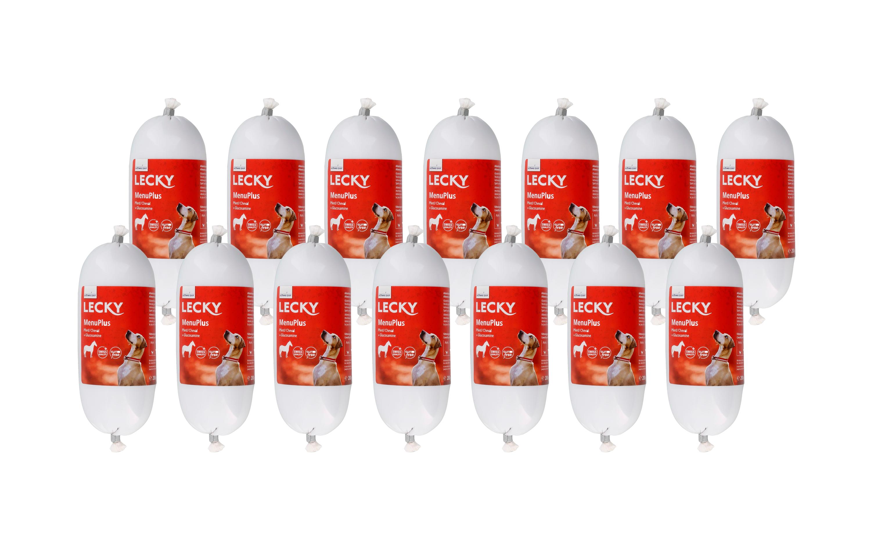 Nassfutter MenuPlus Pferd, 14 x 200 gAlleinfuttermittel für ausgewachsene Hunde