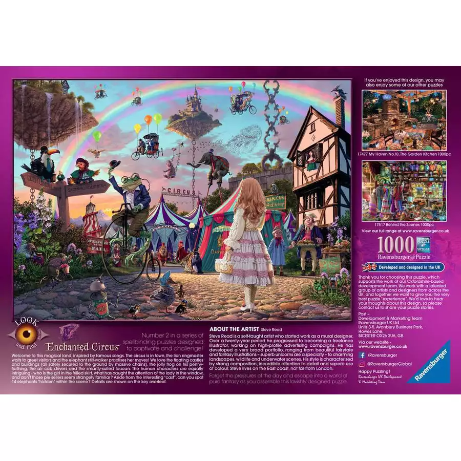 Ravensburger Der verzauberte Zirkus bunt