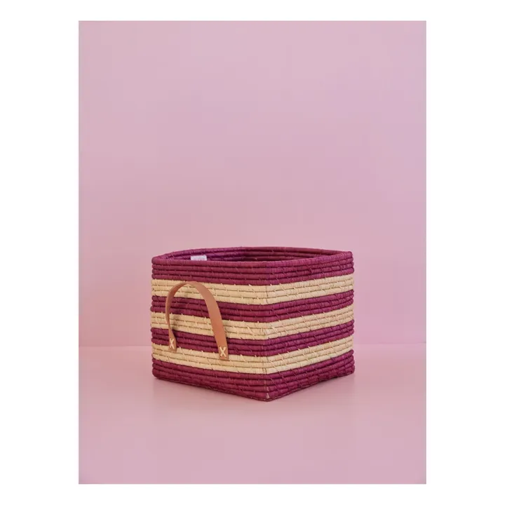 Rice Panière de rangement  | Aubergine