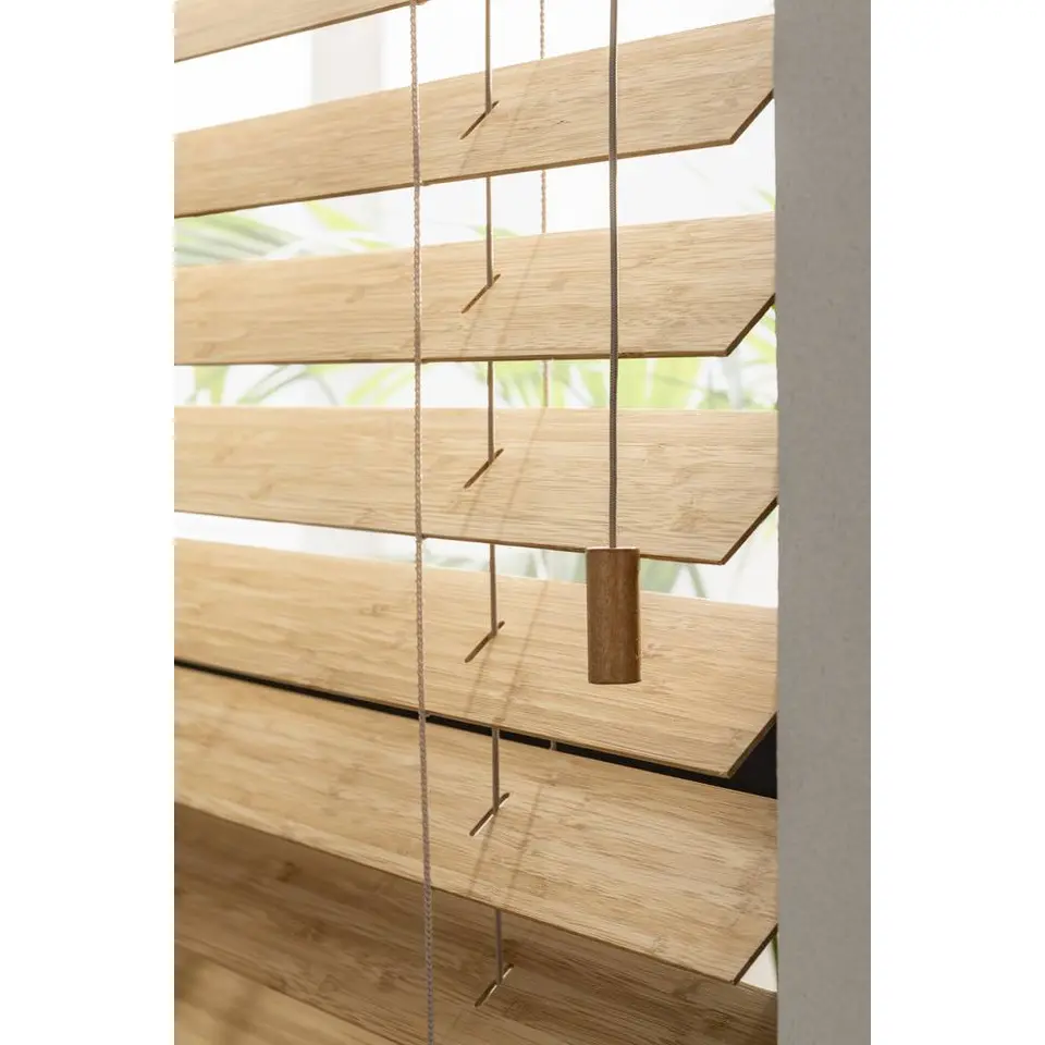 Fenstr bamboe jaloezie Tahiti 65mm - licht eiken (25951)