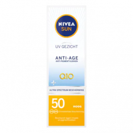 Nivea Anti-veroudering en anti-pigmentvlekken UV gezichtsspray hoog SPF 50