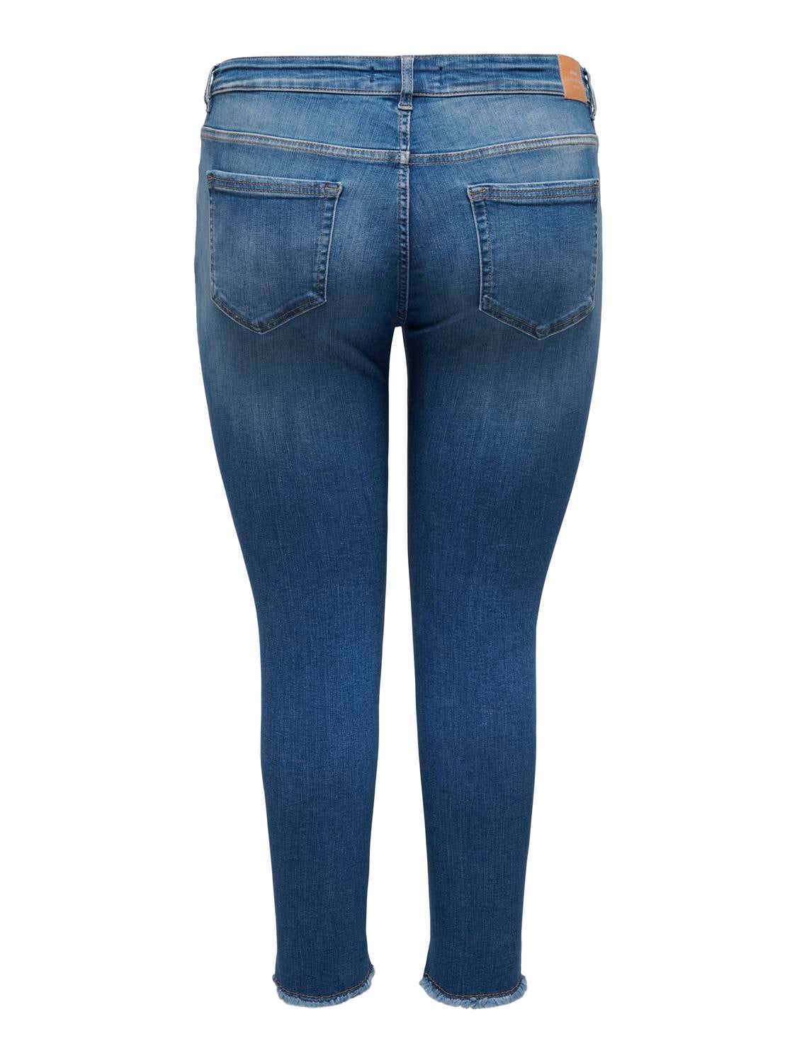 CARWILLY Skinny Fit Jeans Medium Blue Denim