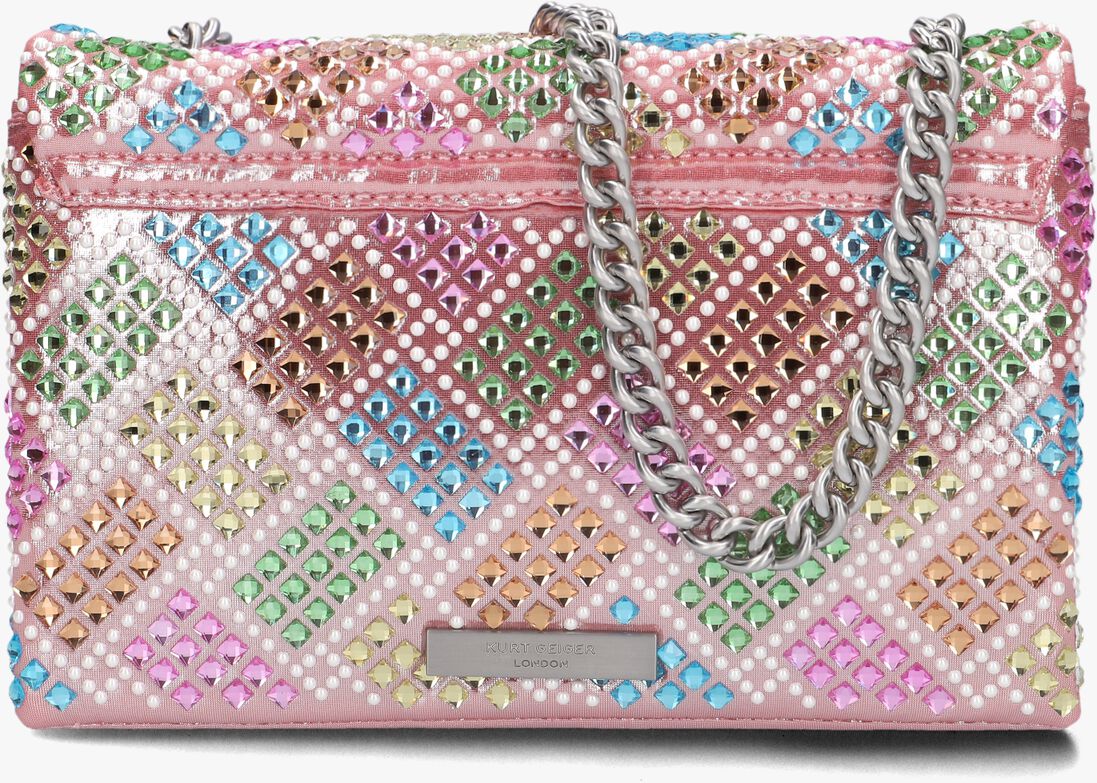 KURT GEIGER LONDON roze kurt geiger london schoudertas md kensington bag