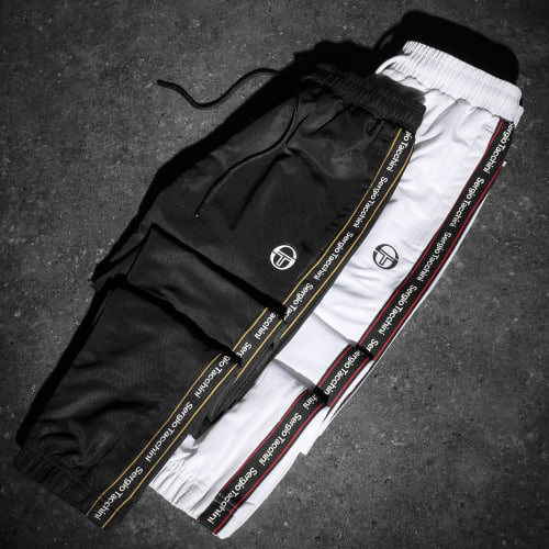 Pantalon Jogging A Bandes Meridiano 39732 Blanc