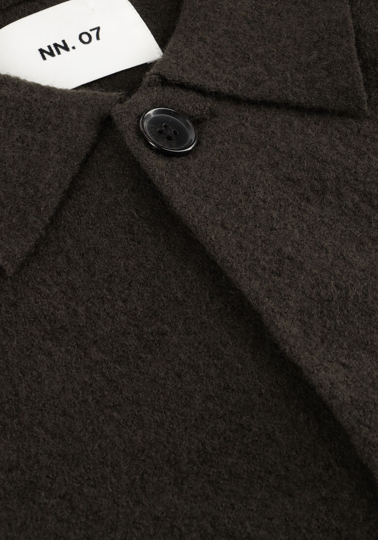 donkergroene nn.07 vest jonas 6398