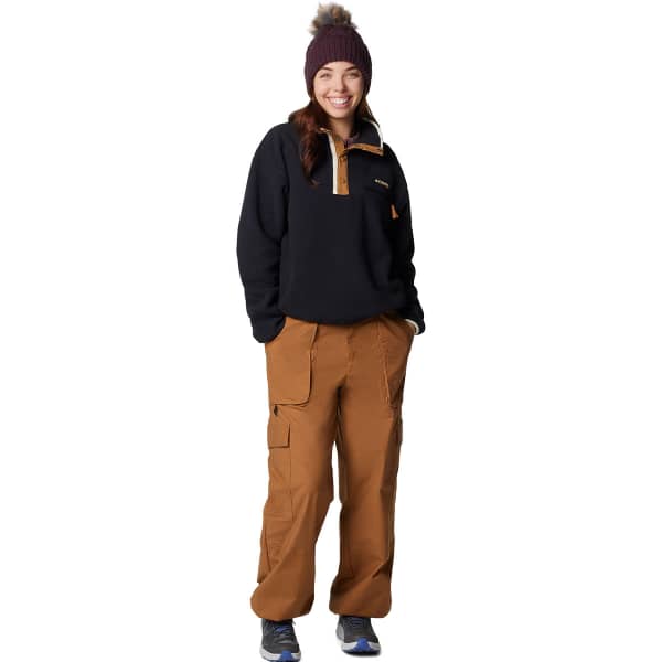 Sweat polaire COLUMBIA HELVETIA II CROPPED HALF SNAP FLEECE W BLACK