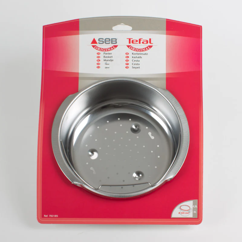 Panier rigide 7,5 l en inox Seb