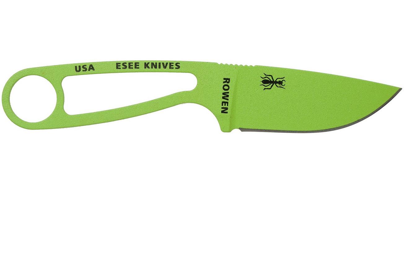 ESEE Izula Venom Green IZULA-VGKIT, survivalkit met schede en firesteel
