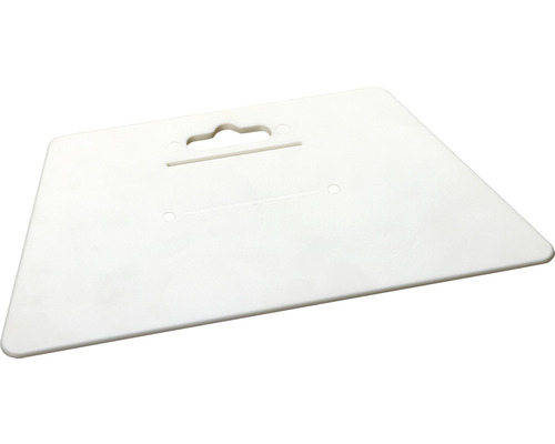 Behangspatel, wit, 23cm