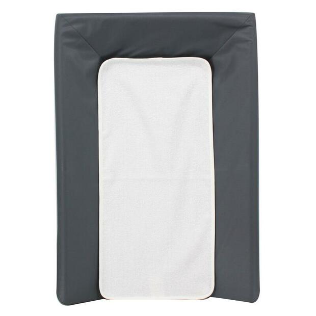 Matelas à langer PIANA Gris Smoke avec 1 éponge fixation scratch - BAMBAIN