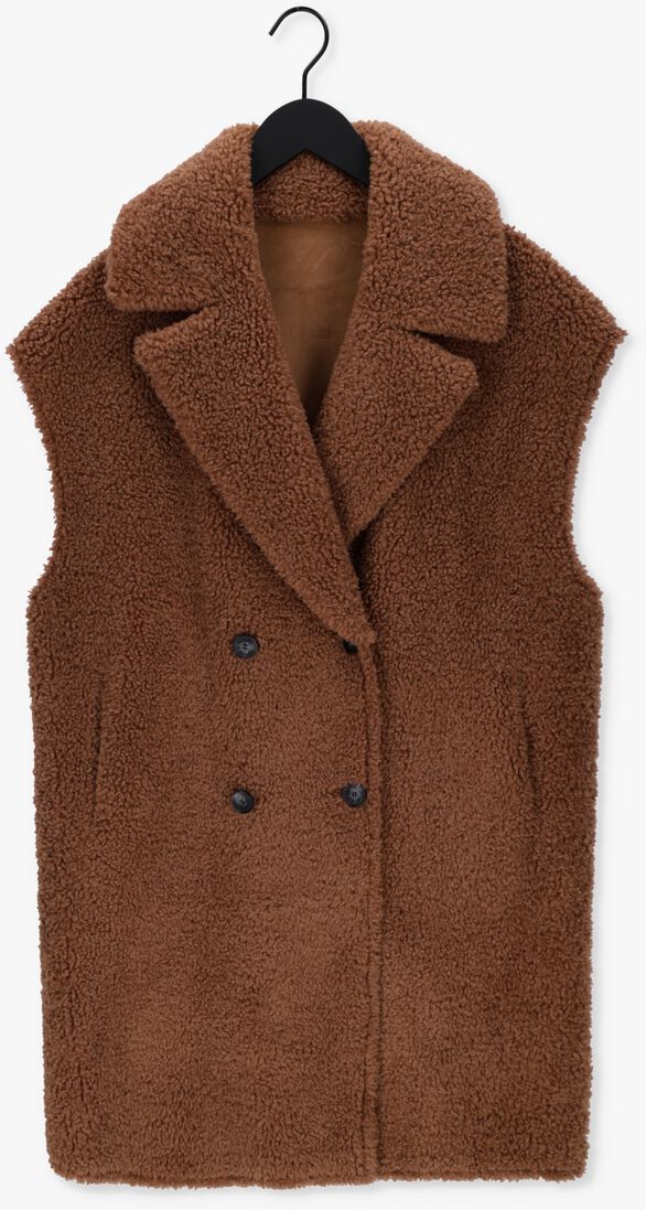 BEAUMONT camel beaumont teddy jas reversible lammy long body