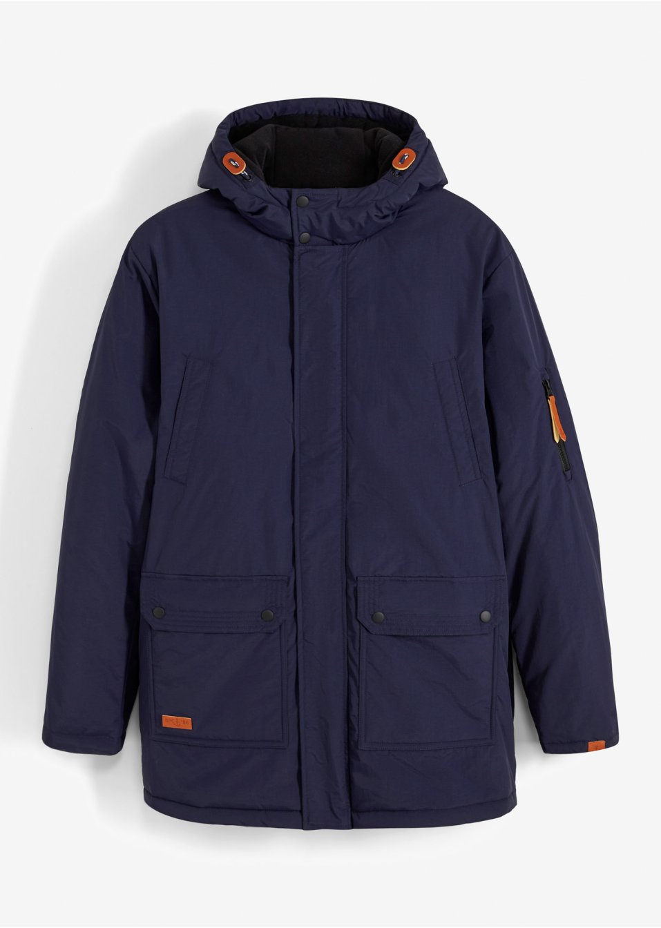 Parka à capuche et doublure polaire