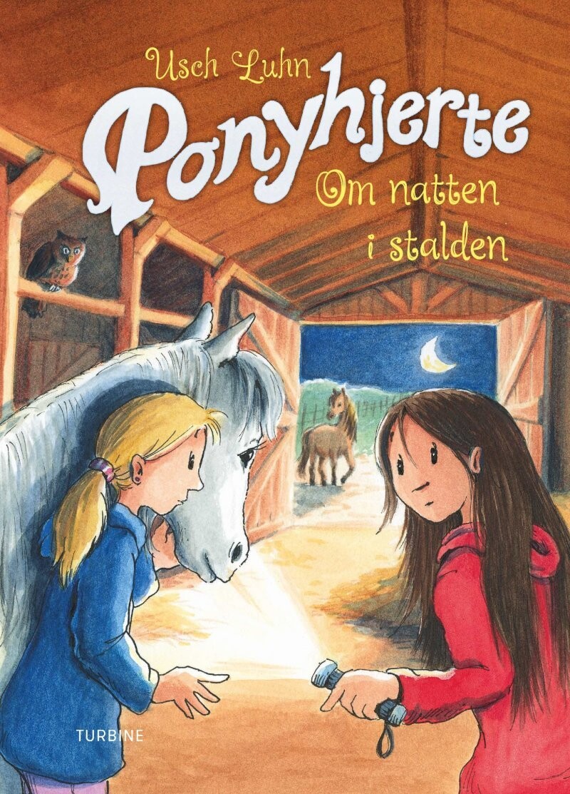 Ponyhjerte - Om Natten I Stalden - Usch Luhn - Bog
