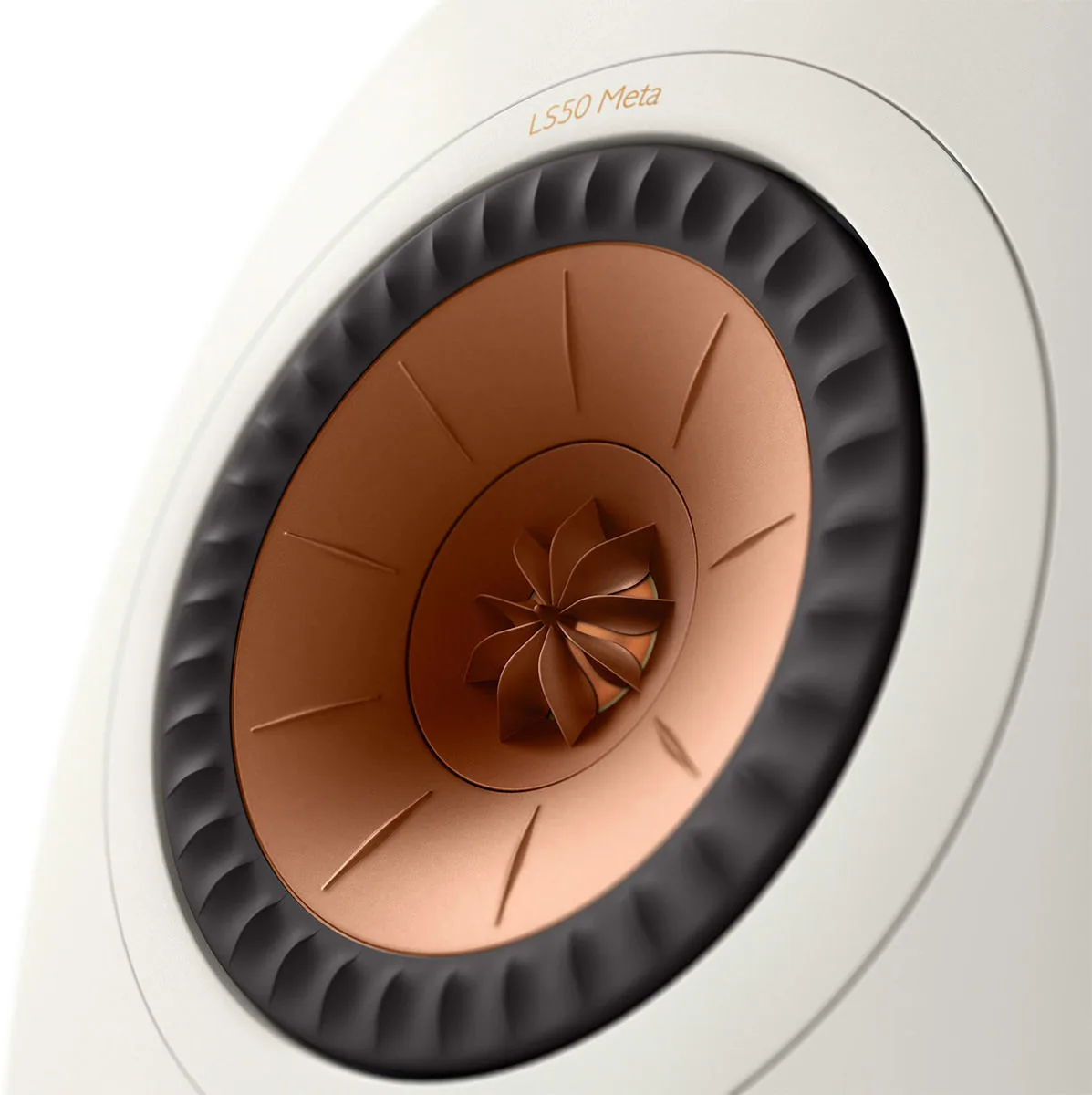 KEF LS50 Meta Blanc mat (la paire) Enceintes bibliothèque