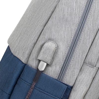 RIVACASE Prater - Sac à dos connecté pour ordinateur portable 17,3