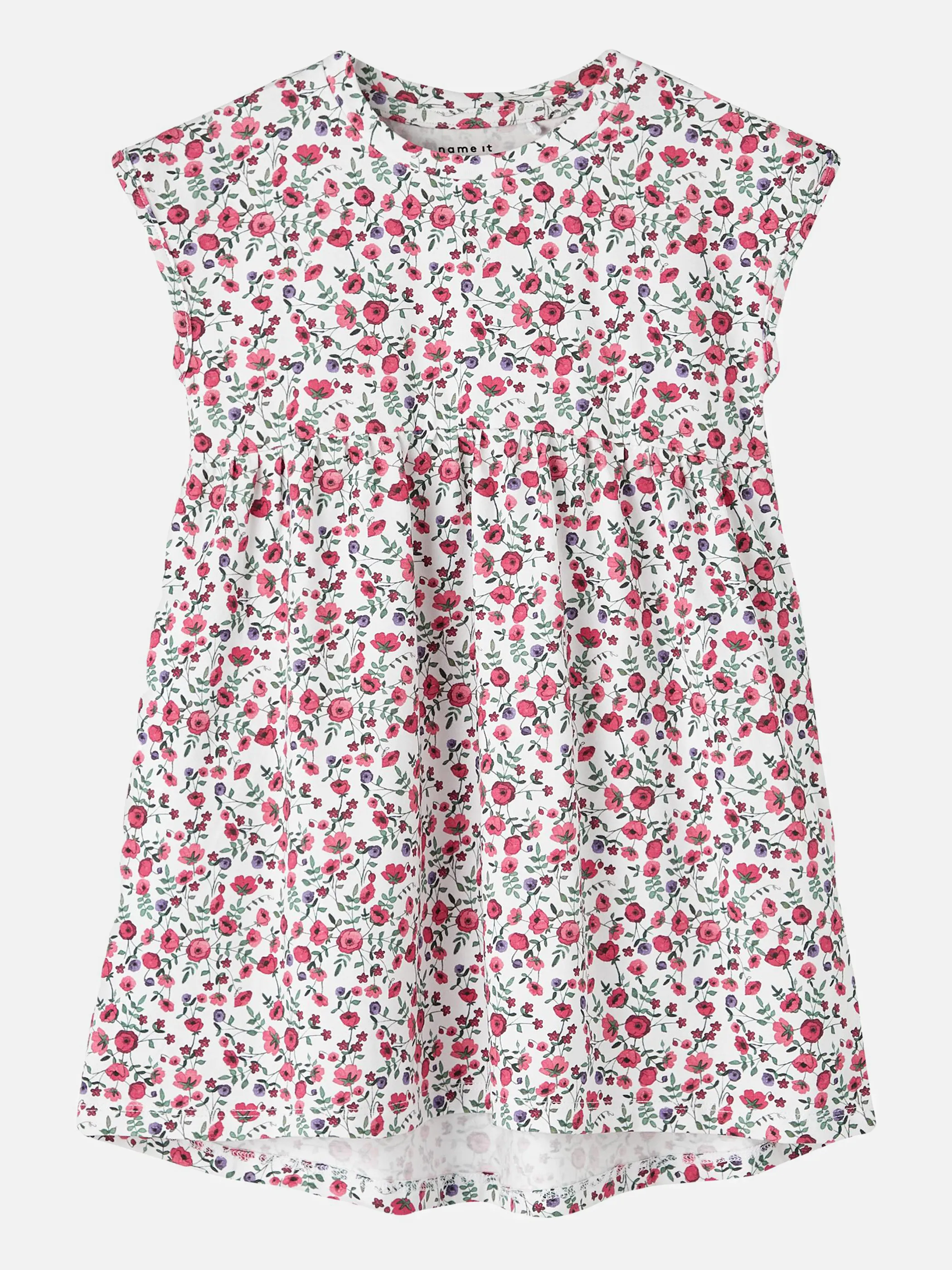 Mädchen Kleid mit Alloverprint
