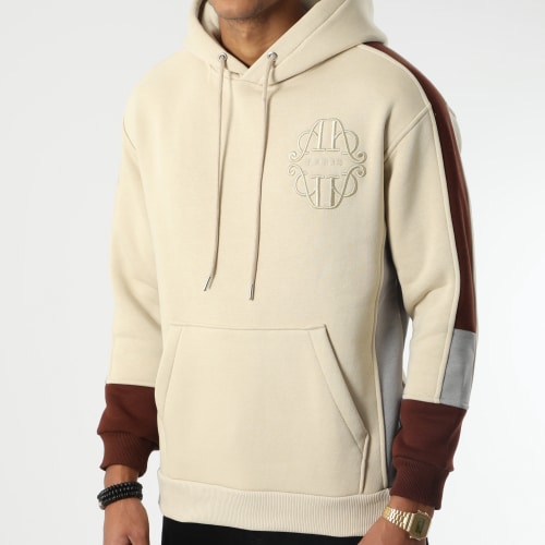 Sweat Capuche OTS-2 Beige