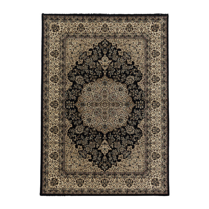 Perzisch vloerkleed - Kashmir Zwart 2608 | Sfeervol