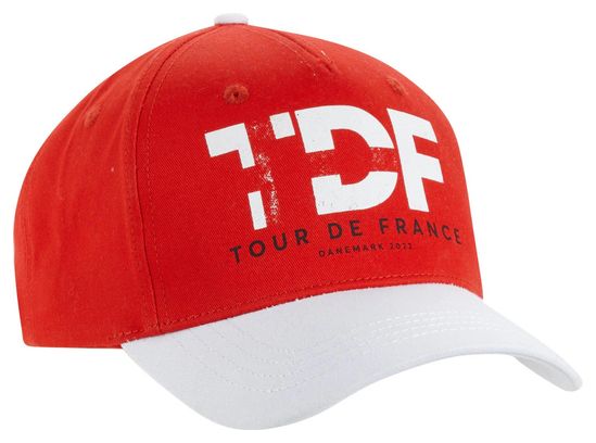 Casquette Tour de France Copenhague Rouge/Blanc