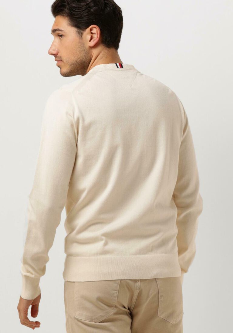 TOMMY HILFIGER gebroken wit tommy hilfiger trui 1985 crew neck sweater