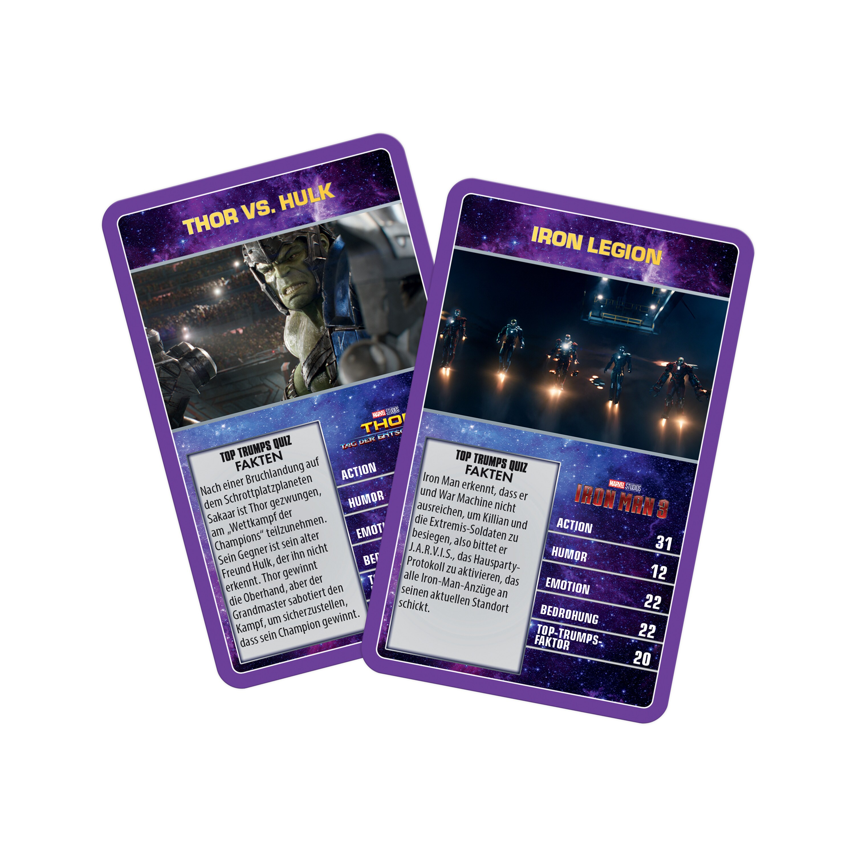 Top Trumps Collectables - Marvel Infinity Saga Kartenspiel Quartettspiel