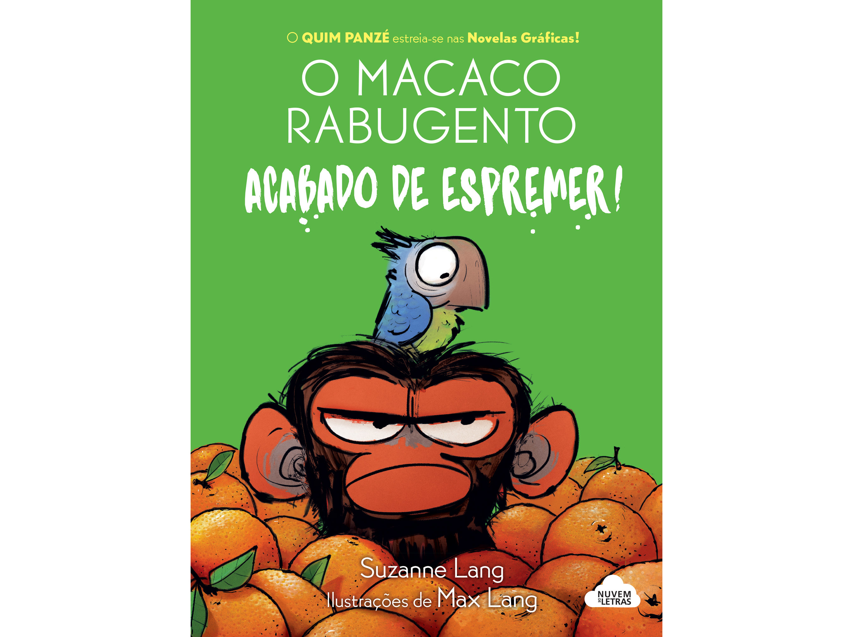 LIVRO O MACACO RABUGENTO NOVELA GRÁFICA 1: ACABADO DE ESPREMER!