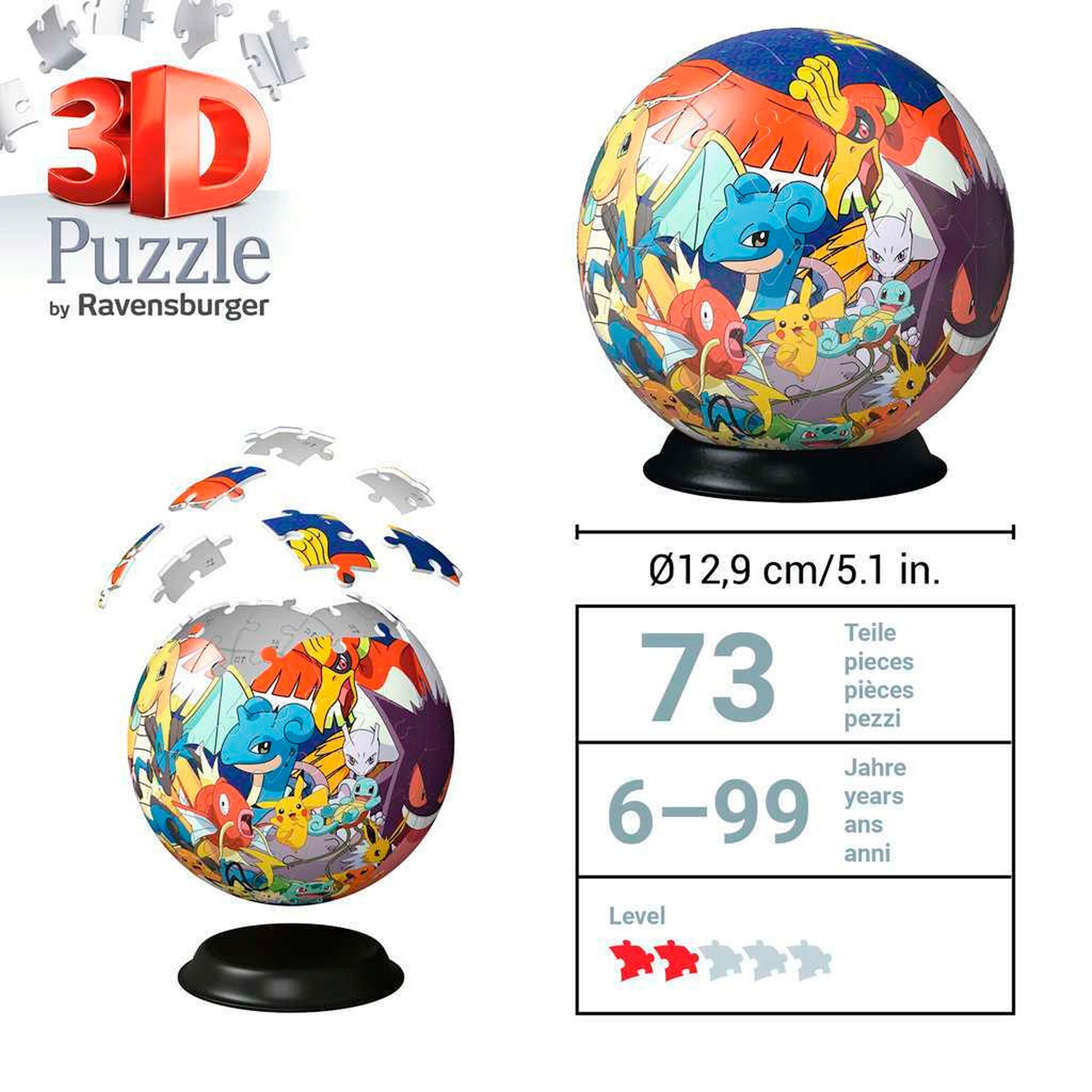 Ravensburger Puzzle-Ball Pokémon