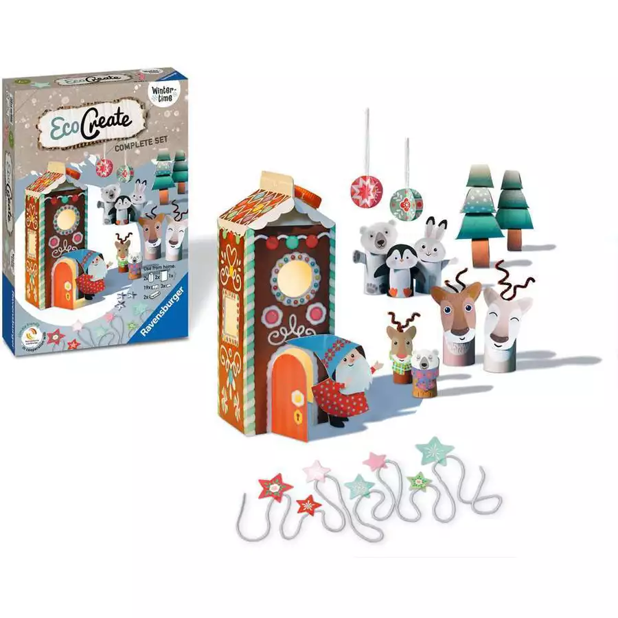 Ravensburger EcoCreate Midi Wintertime bunt