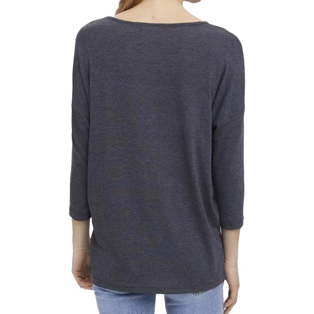 Vero Moda T-Shirt Gris Femme Vero Moda Carla