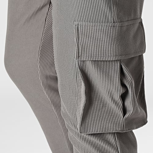 Pantalon Cargo Gris