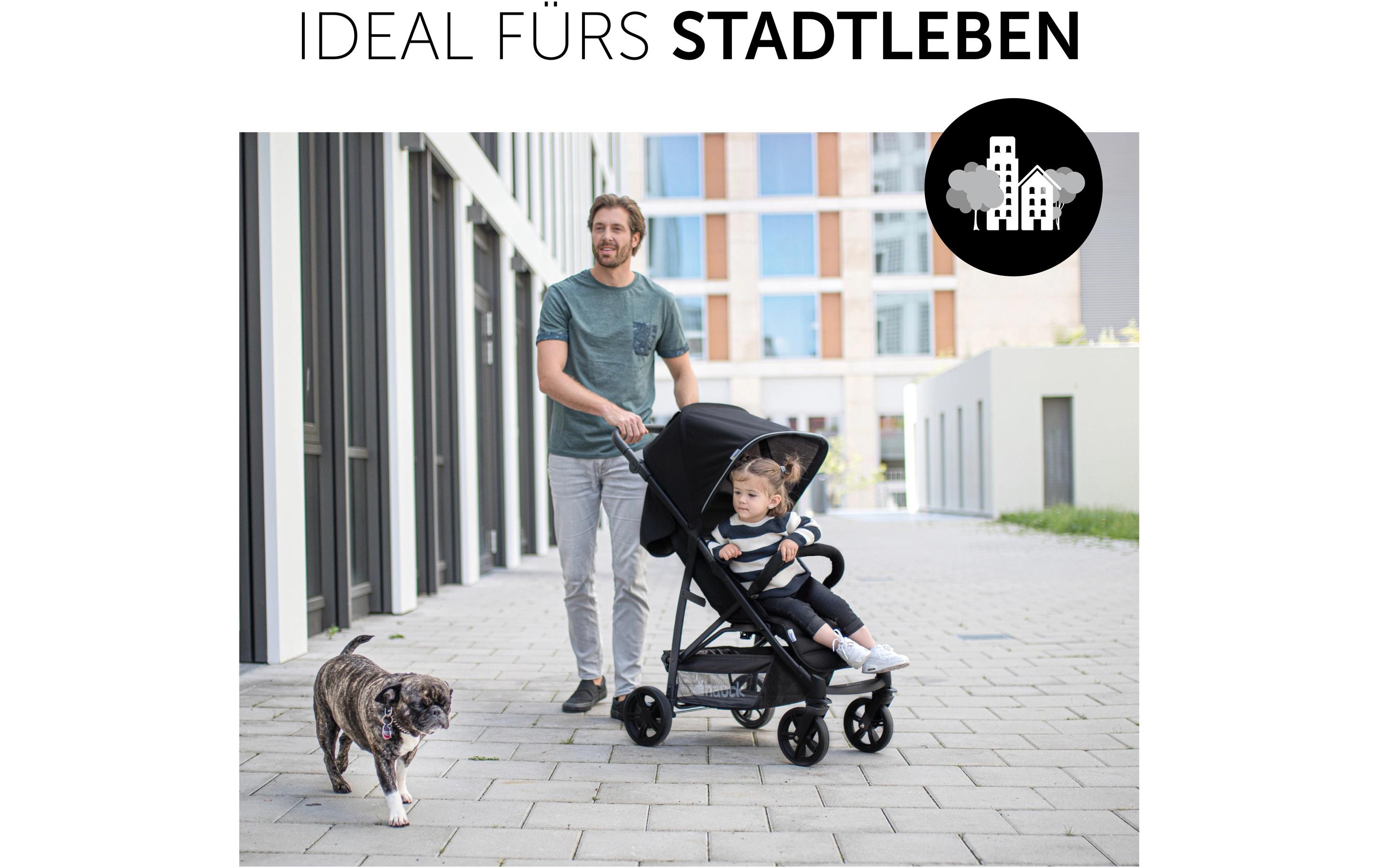 Buggy Rapid 4 Grey<br>Der ideale Buggy für den urbanen Familienalltag