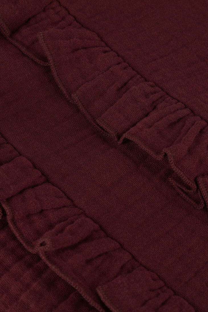 Z8 bordeaux z8 mini jurk aylana
