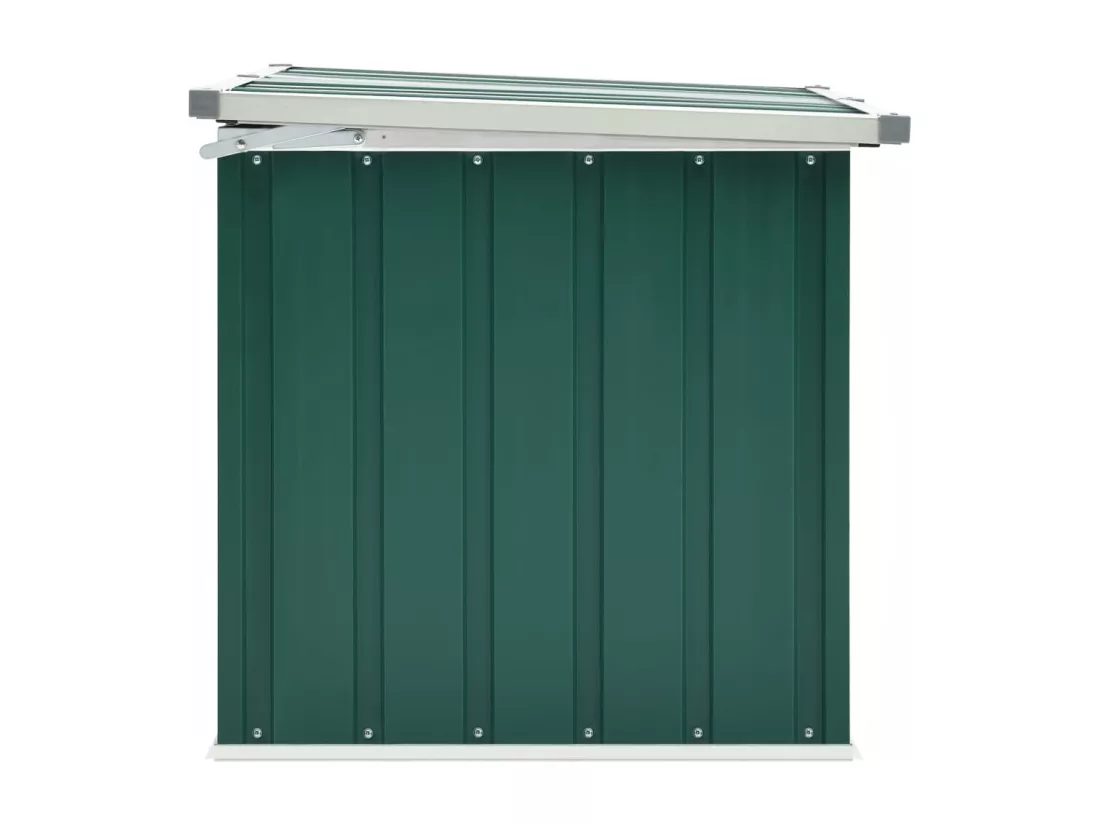 Boîte de rangement de jardin Vert 109x67x65 cm