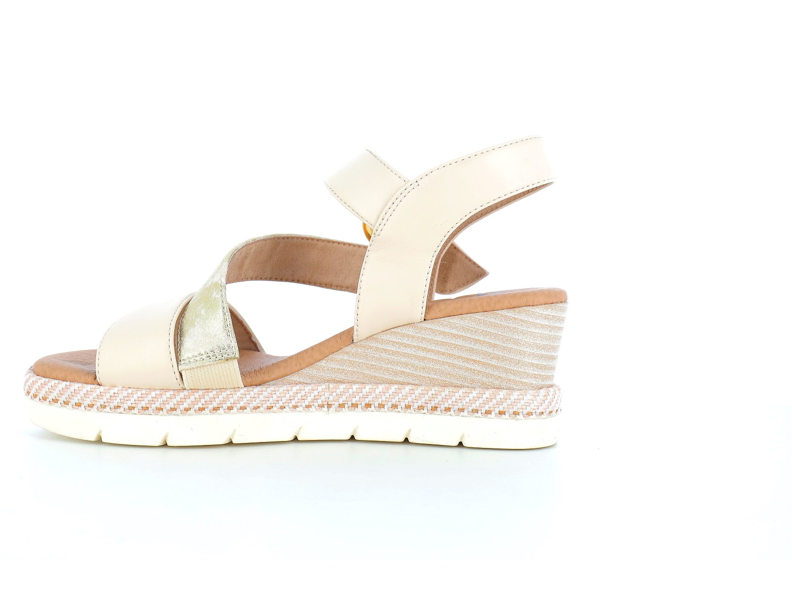 Jana  shoes-28370 Synthétique Multi Beige