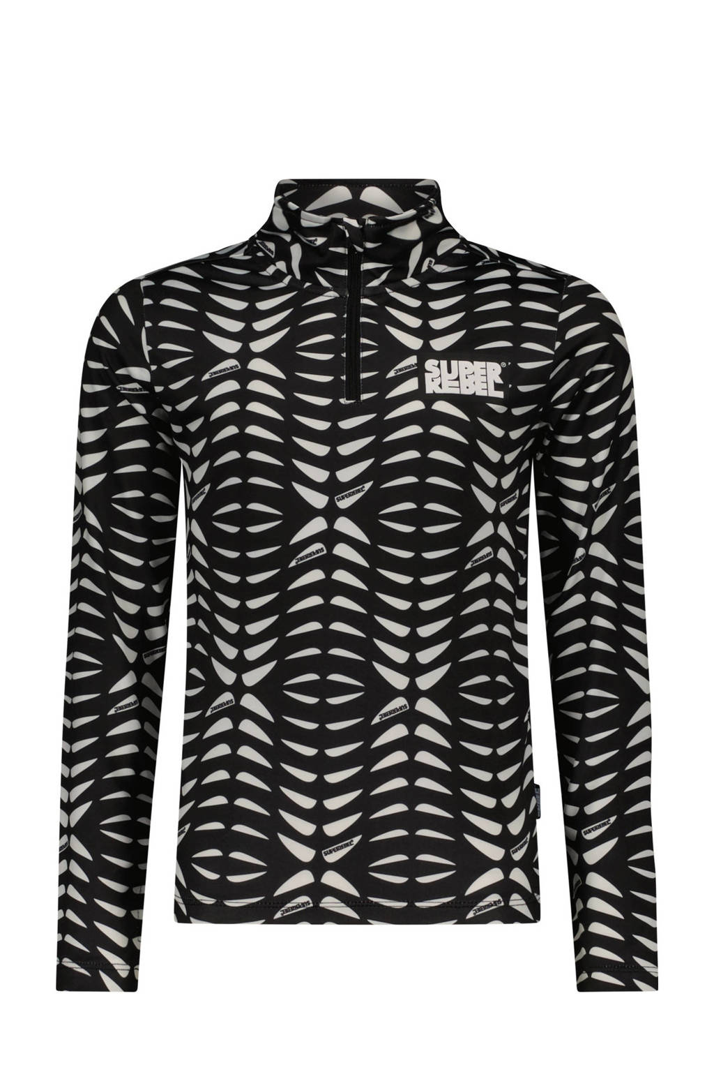 SuperRebel skipully Spurt zwart/wit