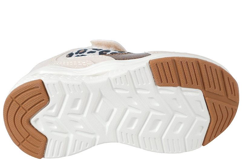 ZIGZAG CERTINY KIDS SHOE BEIGE LEOPARD