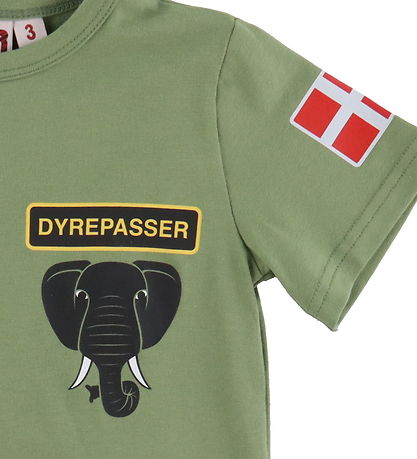 DYR T-Shirt - Tiersitter - Sage Elefant
