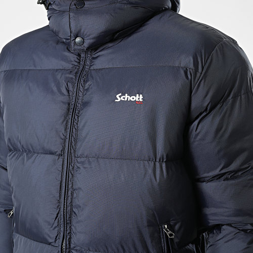 Doudoune Capuche Chicago Bleu Marine