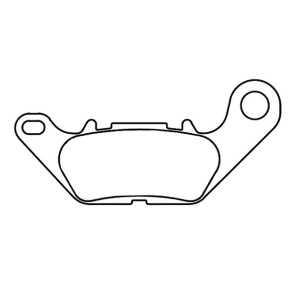 Cl brakes - Plaquettes de frein Maxi Scooter métal fritté - 3099MSC