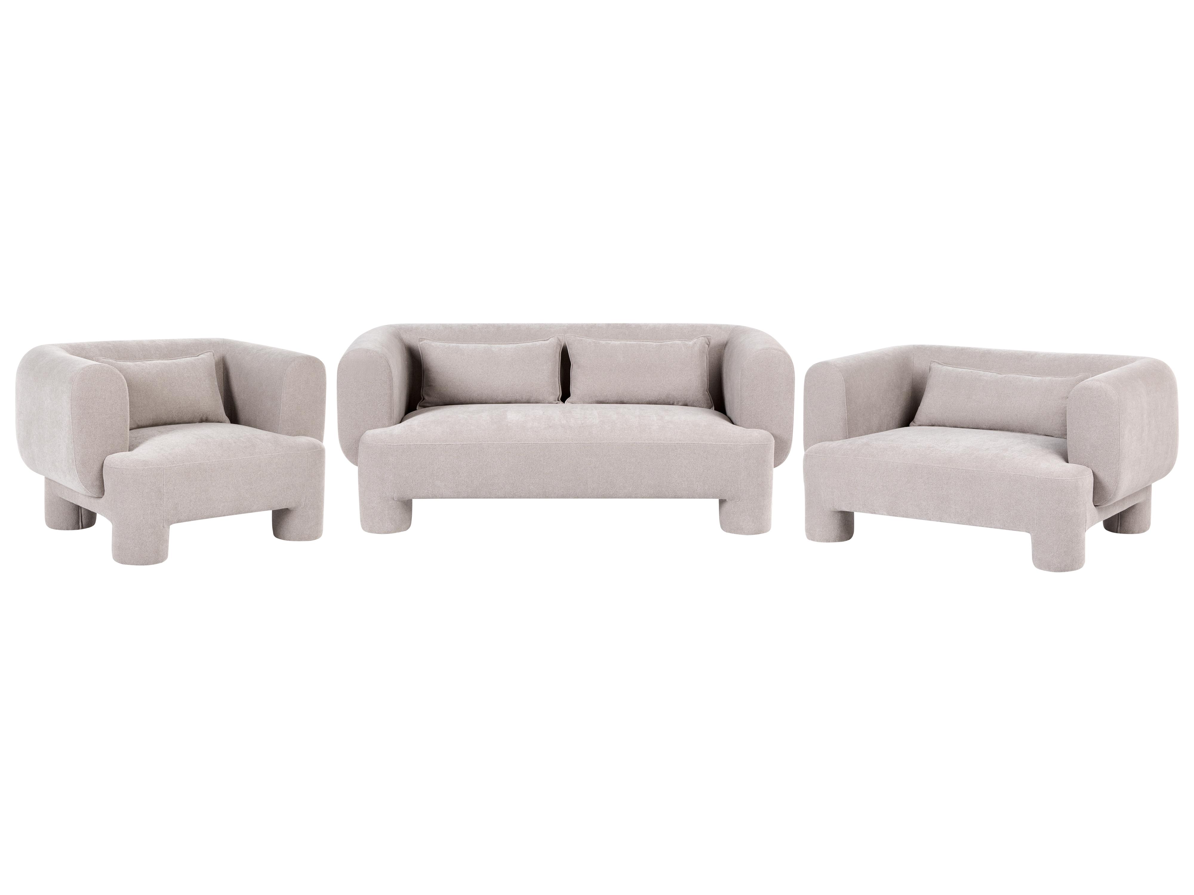 Bankenset 6-zits HOGBO Stof Beige