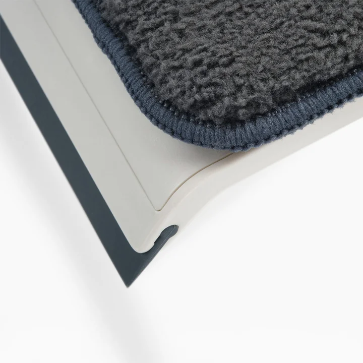 Joseph Joseph - CleanTech 2-in-1 Mikrofaser-Fensterwischer und -abzieher, stone