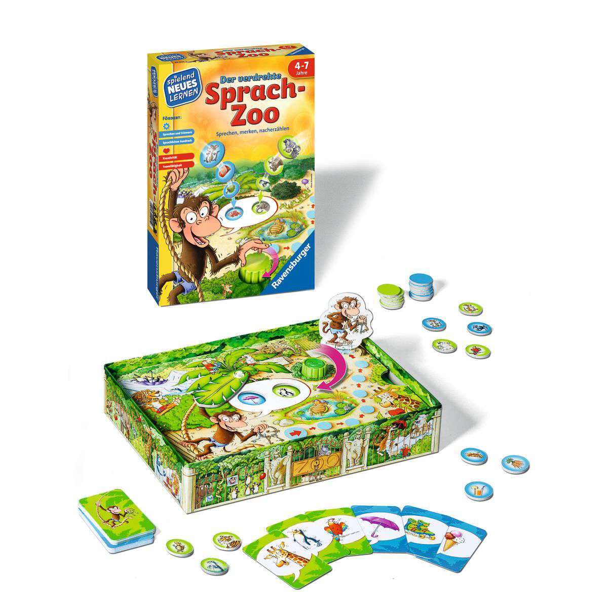 Ravensburger Spiel Der verdrehte Sprach-Zoo
