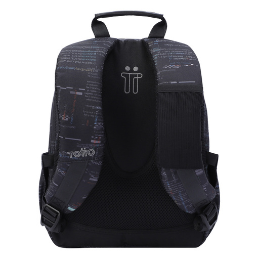 Mochila Escolar Totto Letras Internet Têmpera