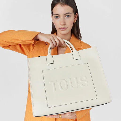 Mala shopping grande Amaya bege TOUS La Rue