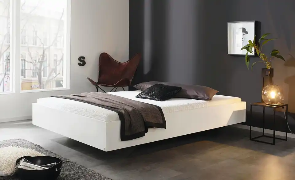 Futonbett Phoenix Cremeweiß 140 cm