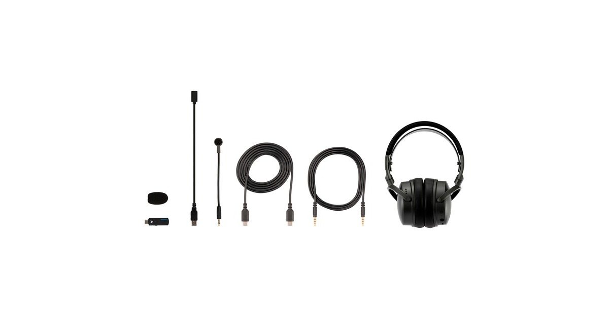 AudezeMaxwell over-ear gaming headset  (Zwart, Pc, Xbox Series X|S)
