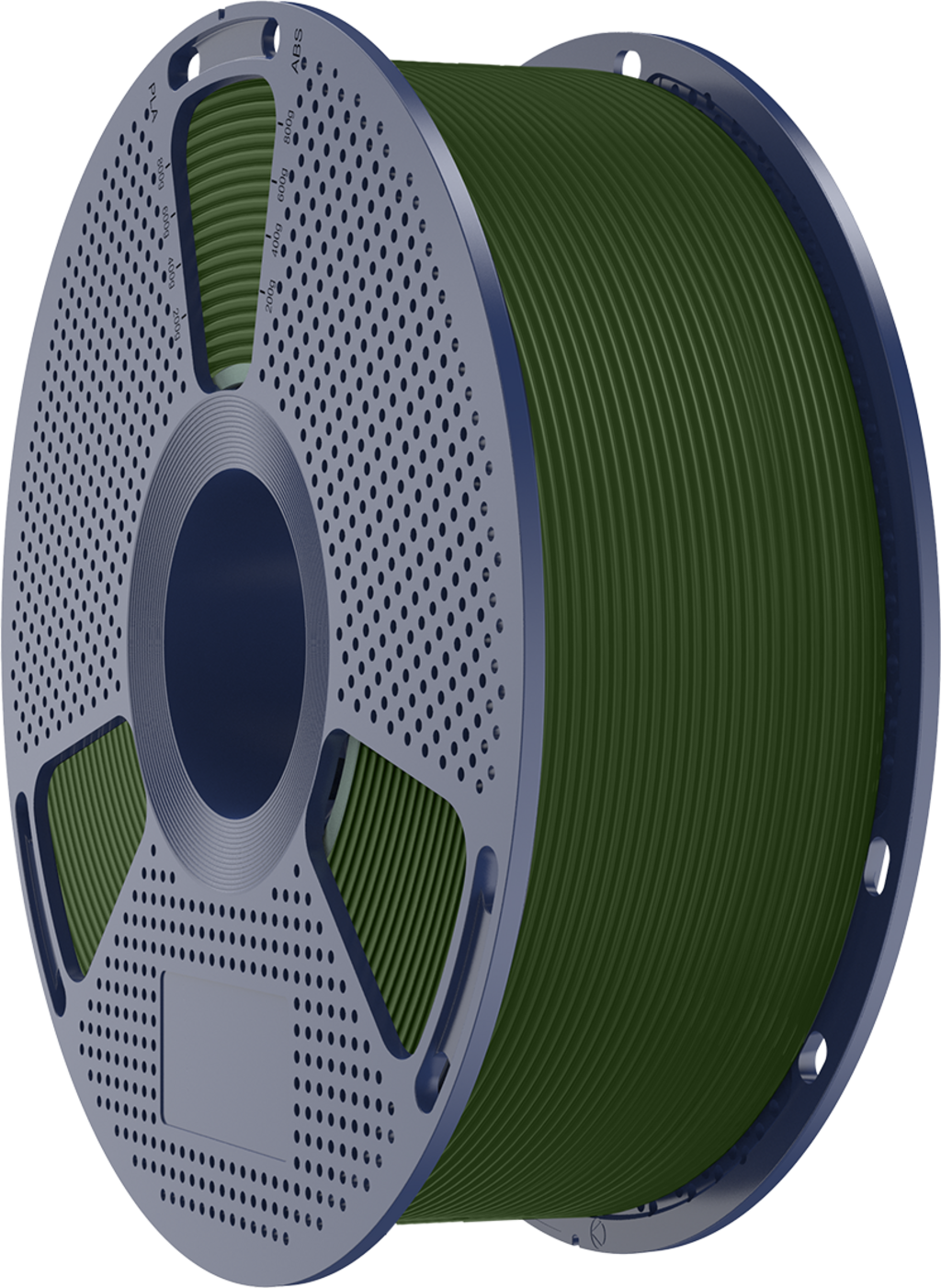 SUNLU  High-Speed PLA+ Olive Green, 1,75 mm / 1000 g    Robustes PLA für Druckgeschwindigkeiten von bis zu 600 mm/s in Olive Green