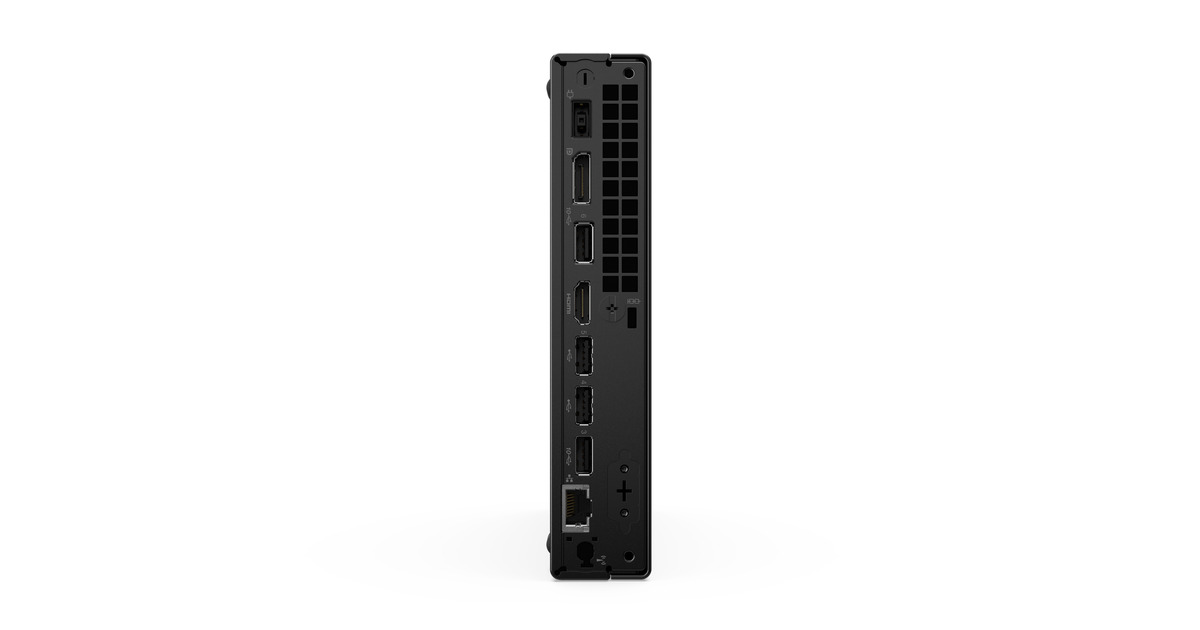 LenovoThinkCentre neo 50q QC (13C90005MH) pc-systeem  (Zwart | Snapdragon X X1-26-100 | Qualcomm Adreno GPU | 16 GB | 512 GB SSD)