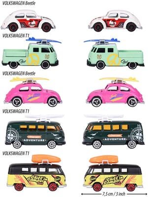 Majorette Volkswagen Originals Biler 5-pack